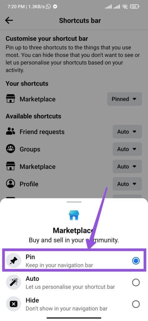 Tap-Marketplace-and-select-Pin-It