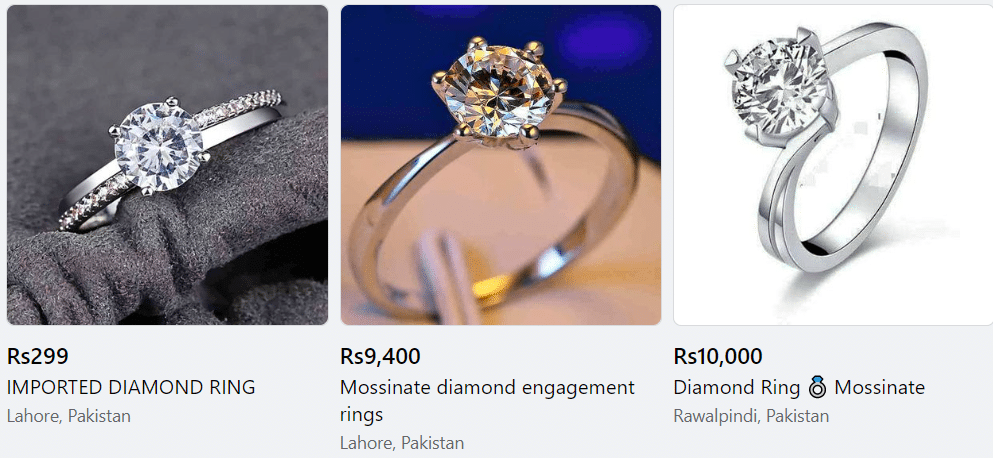 Luxury Jewelry on Facebook Marketplace