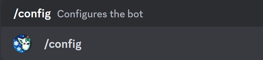 config command confession bot Discord