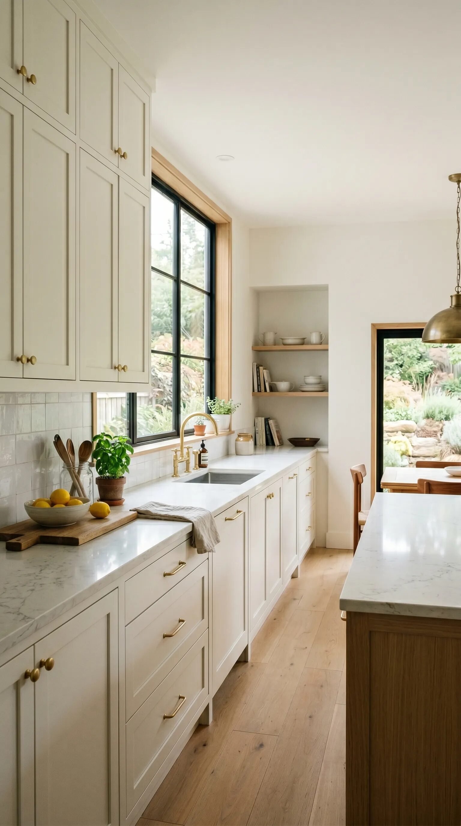005 Kitchen with slim profile shaker cabinet doors in Kitchen with slim profile shaker cabinet 202605252338