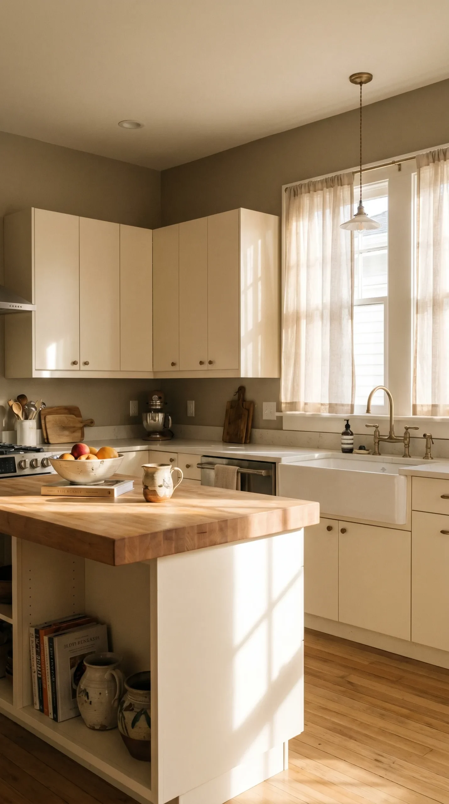 Sun Lit Kitchen idea