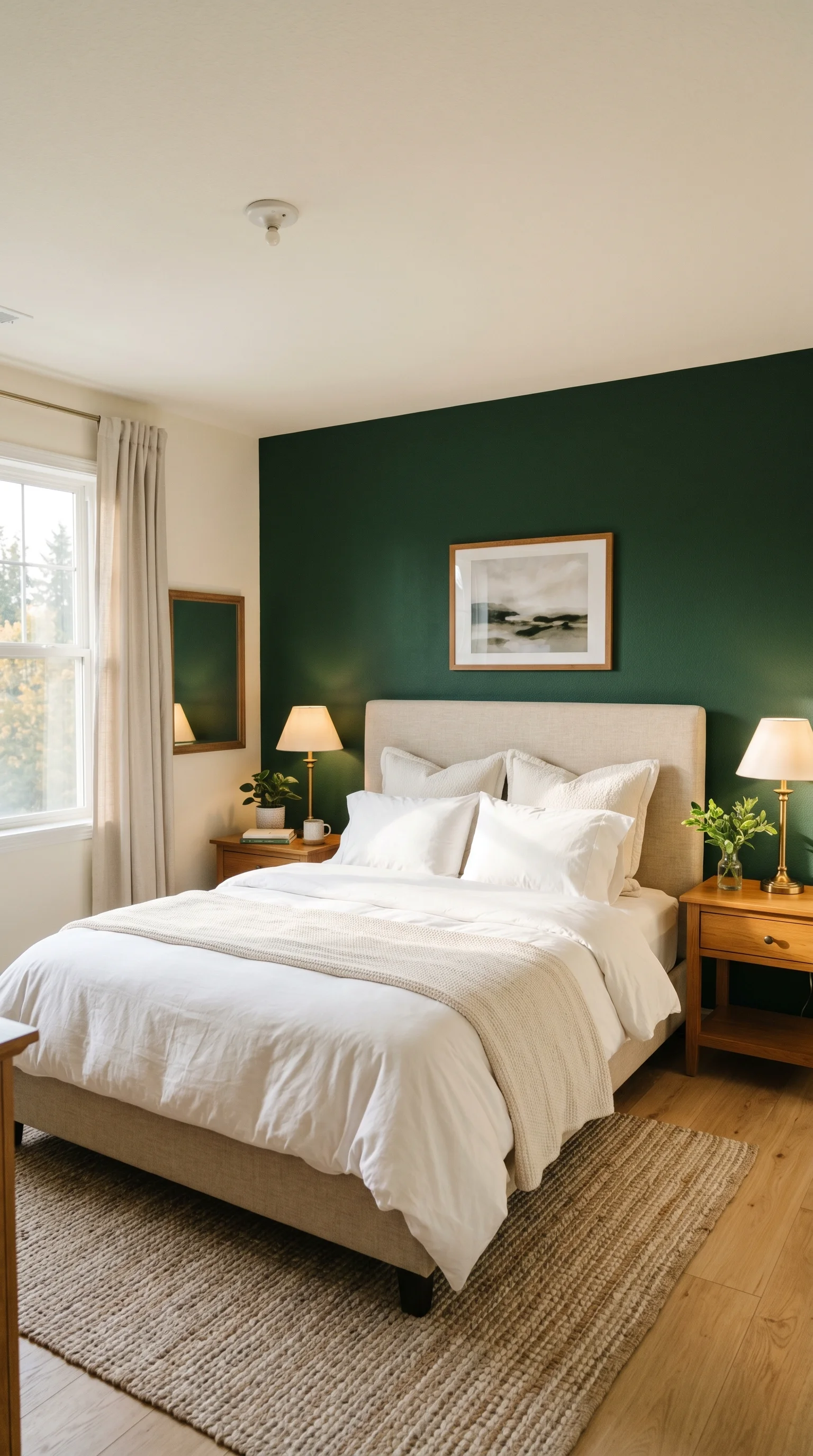 2. The Headboard Accent Wall