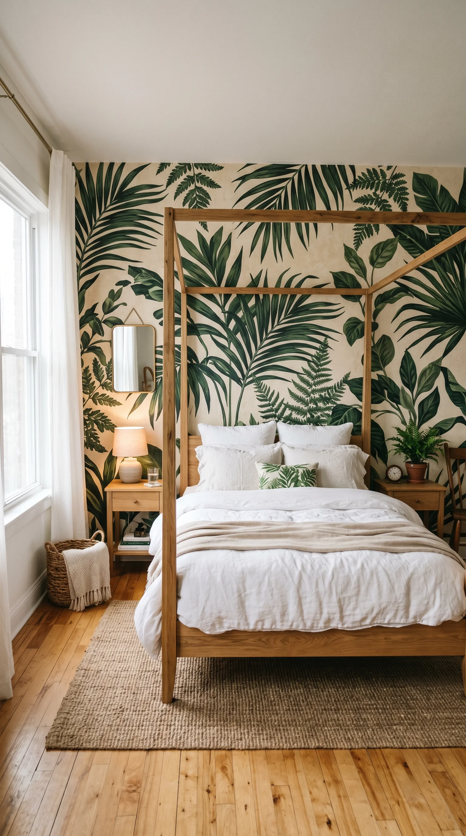 4. Botanical Wallpaper