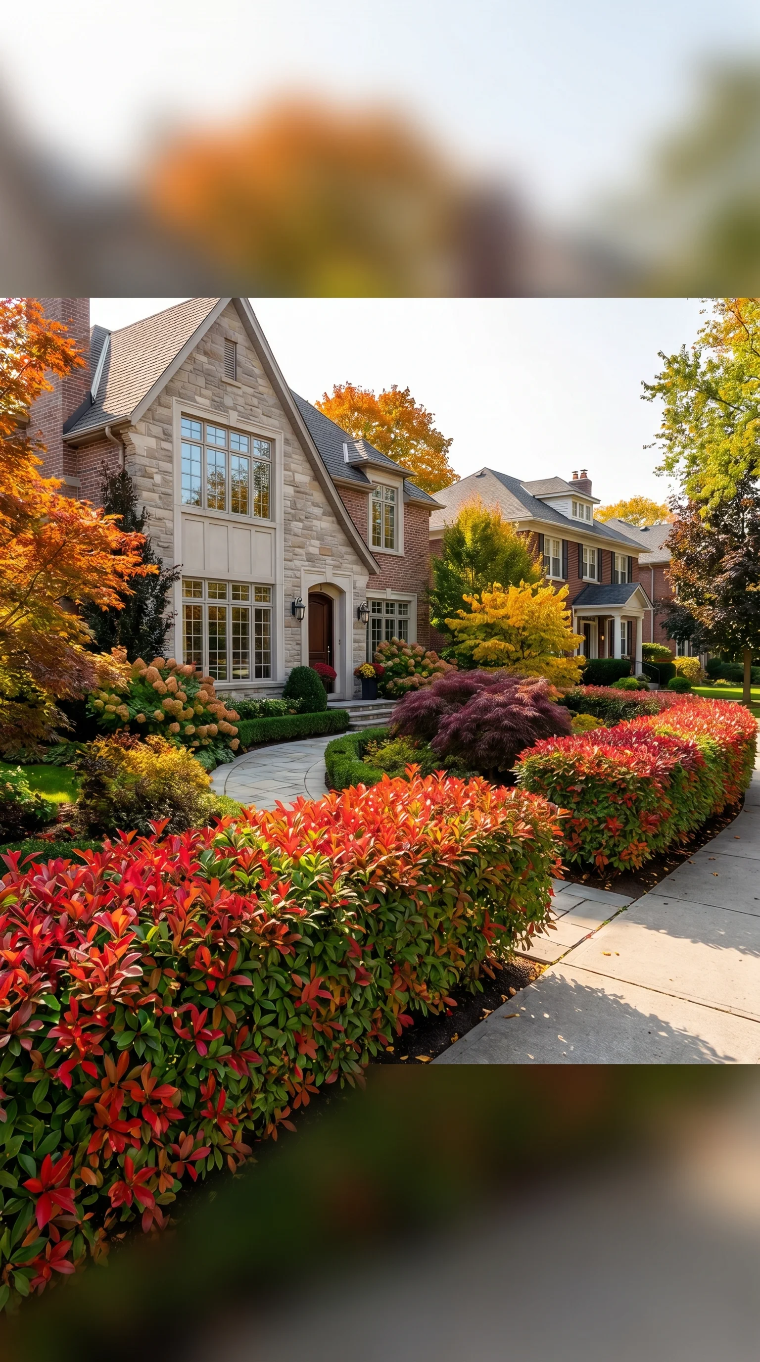 6 6 Distinctive front yard with multicolored Japanes 6. [Distinctive front yard with 202606211457